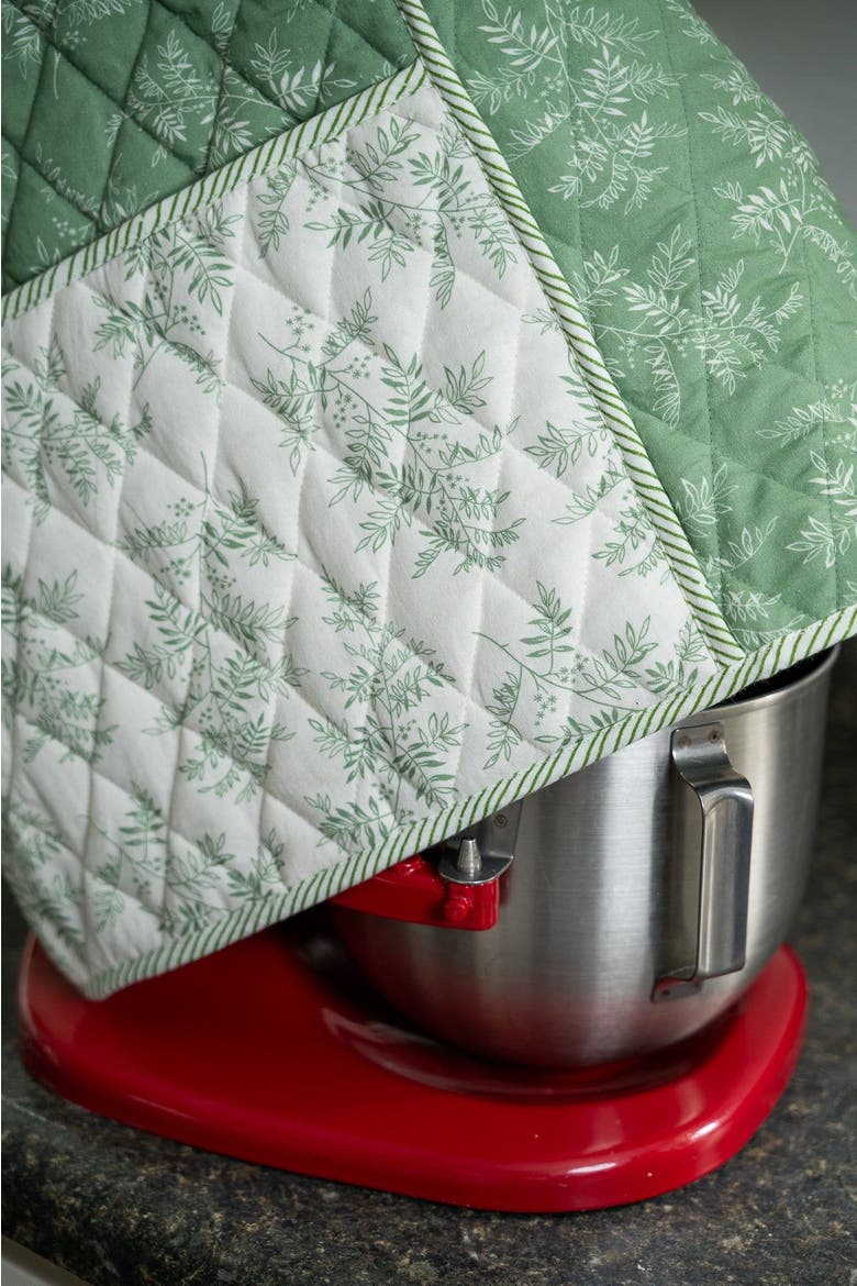 Fern Stand Mixer Cozy, Alternate, color, Green