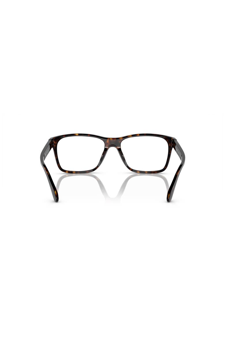 54mm Rectangle optical glasses, Alternate, color, Tortoise