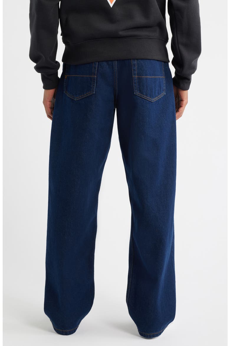 Check-5 Loose Fit Jeans, Alternate, color, DARK RINSE