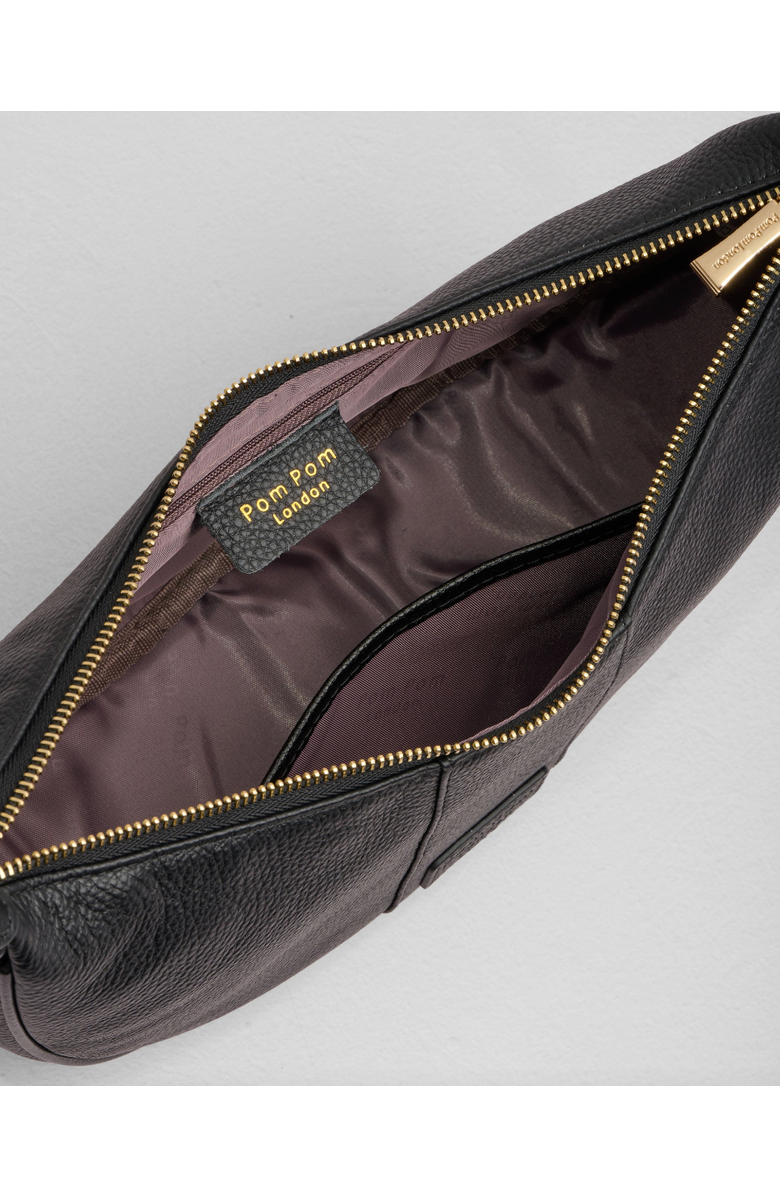 Pom Pom London Sutton Sling Crossbody Bag, Alternate, color, Black