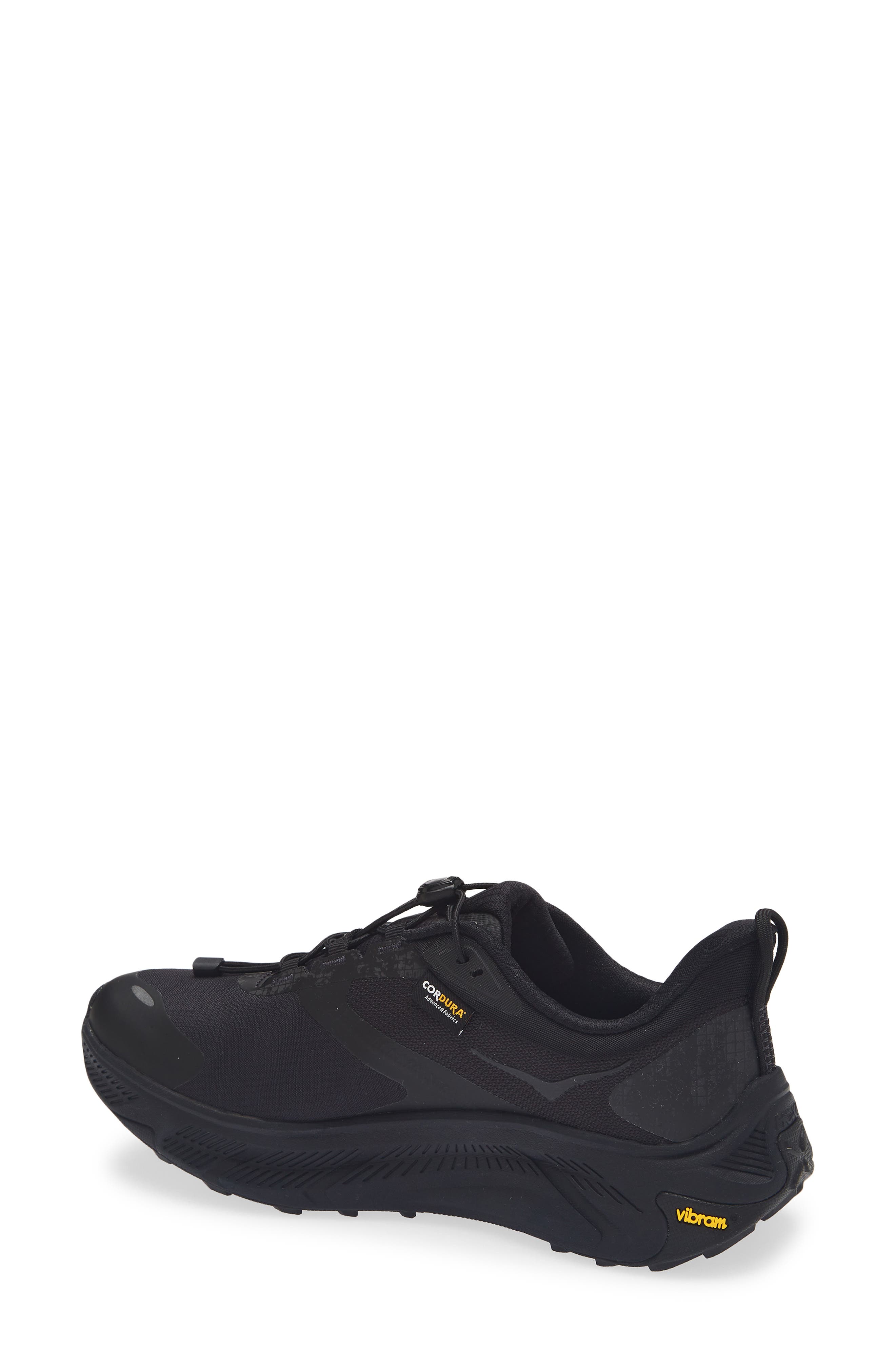 HOKA Transport 2 Water Repellent Hiking Sneaker, Alternate, color, Black / Black