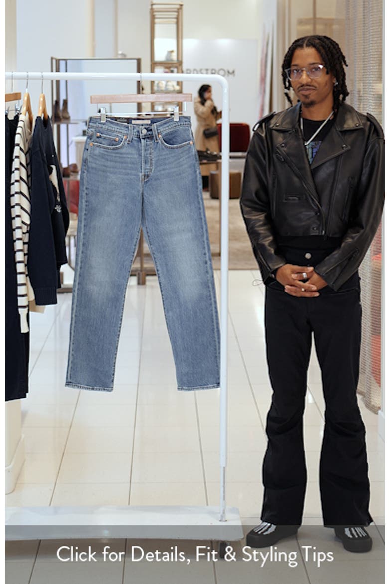 Wedgie Straight Leg Jeans video