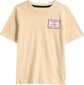 Kids' Buddha Patch Cotton T-Shirt