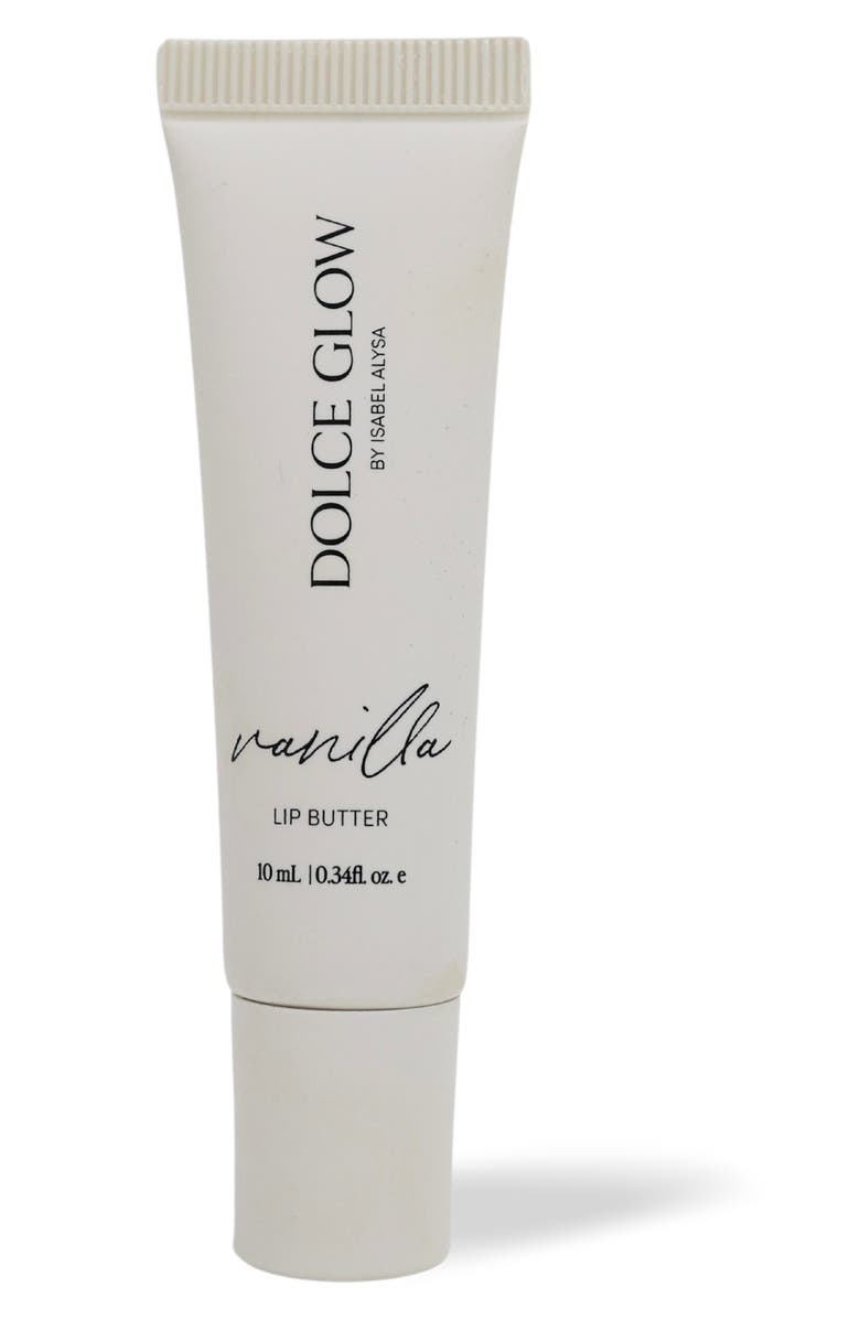 Dolce Glow by Isabel Alysa Vanilla Lip Butter Lip Balm, Main, color, Nude