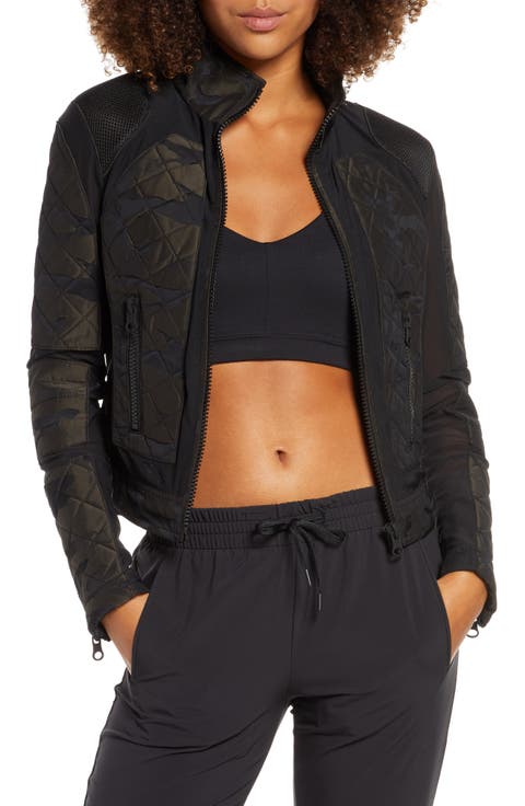 Camo Mesh Moto Jacket