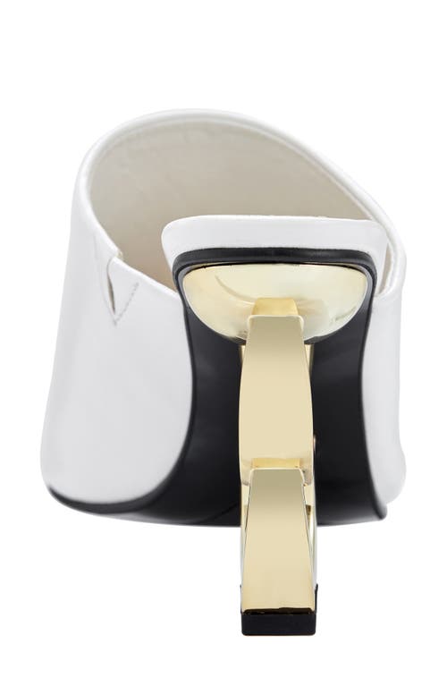 Ninety Union Rumba Slide Sandal In White