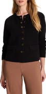 NIC+ZOE Collarless Knit Jacket