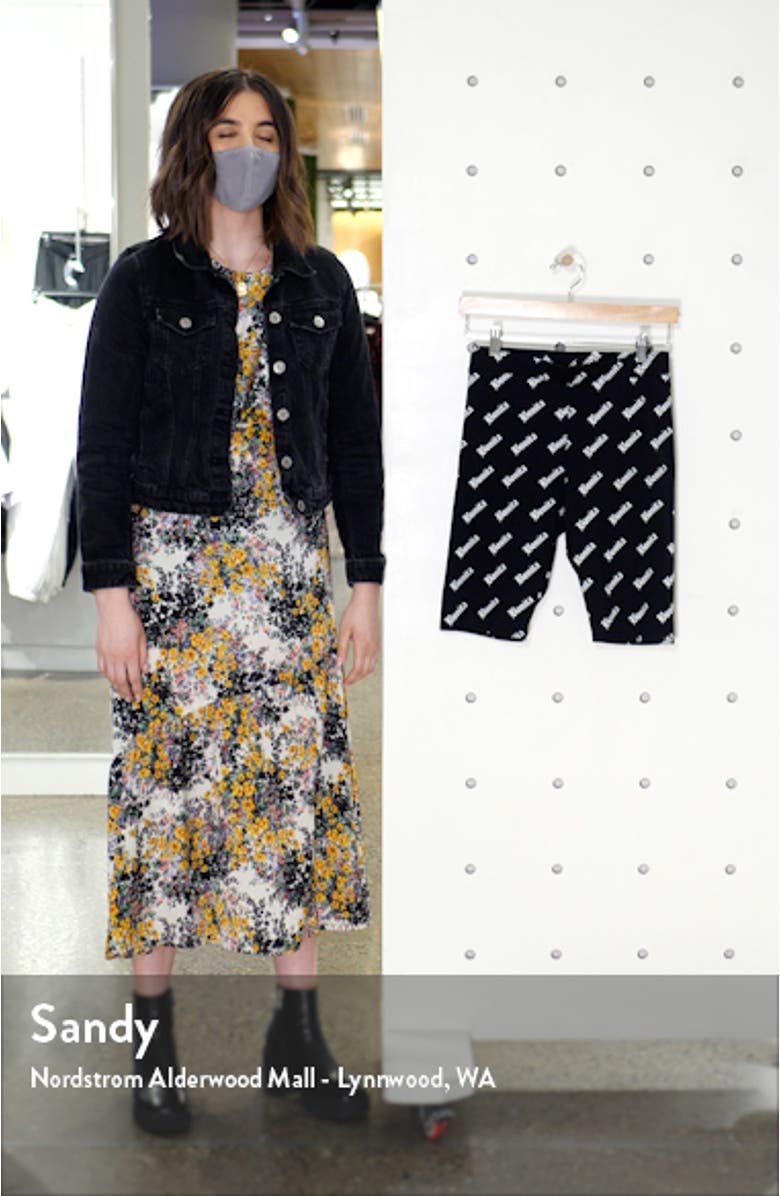 Allover Print Bike Shorts, sales video thumbnail
