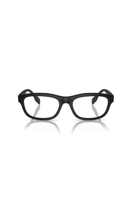Burberry 54mm Irregular Optical Glasses In Black
