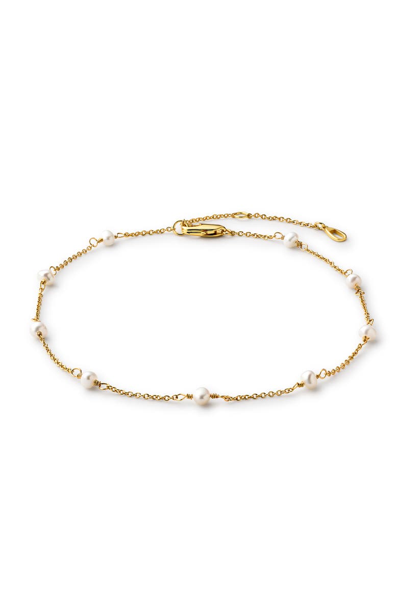 Ana Luisa Gold Anklet - Dori Anklet, Main, color, 
