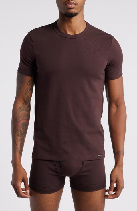 Cotton Jersey Crewneck T-Shirt