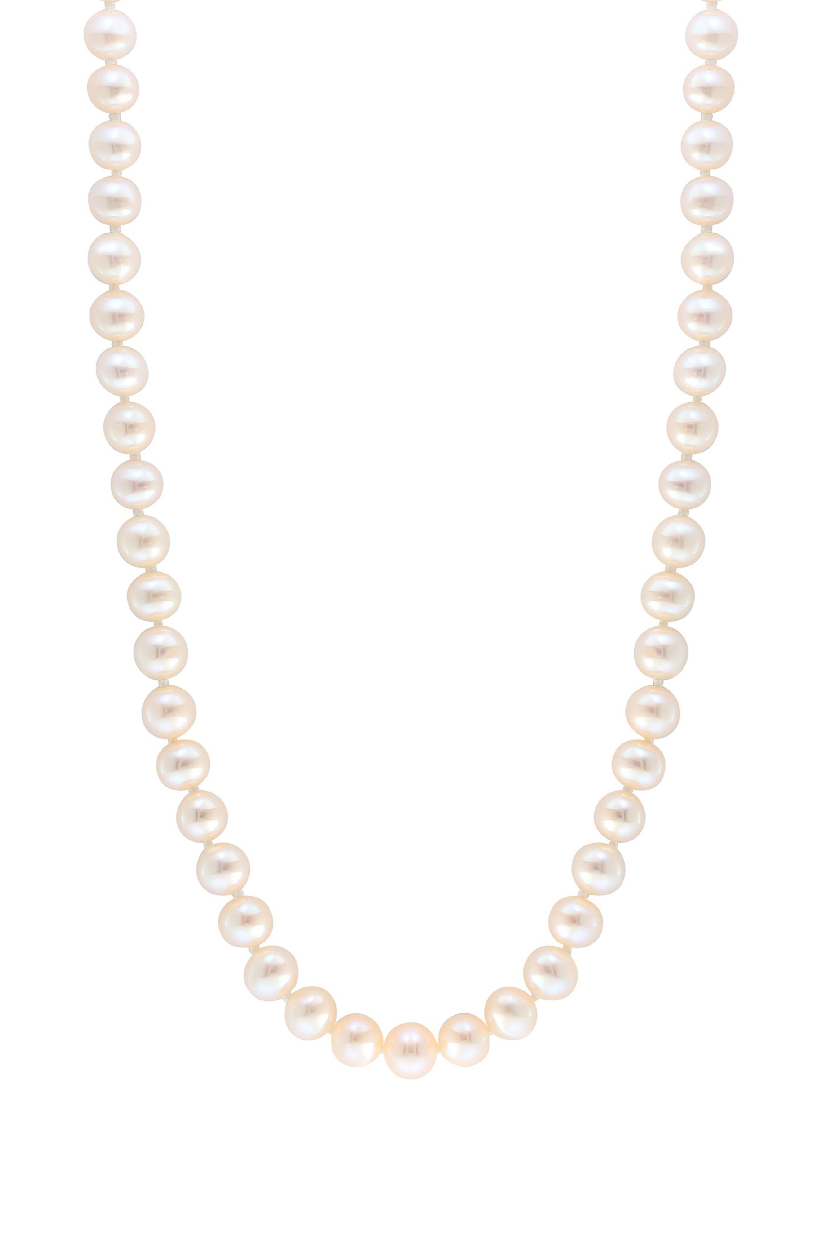 EFFY 14K Yellow Gold Cultured Pearl Necklace