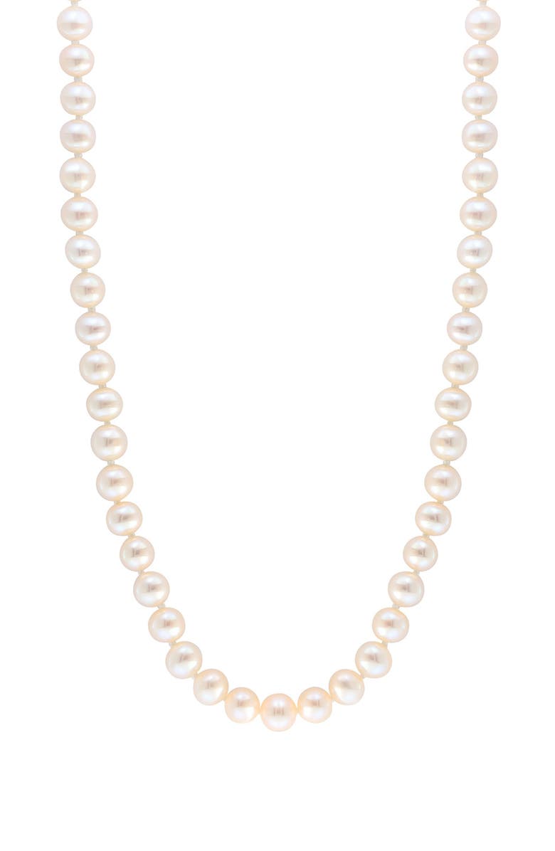 EFFY 14K Yellow Gold Cultured Pearl Necklace, Main, color,