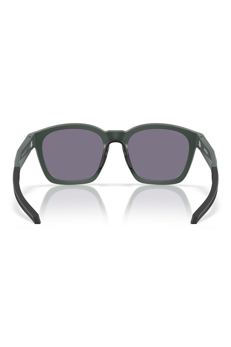 Gender Inclusive Shackle 52mm Square Sunglasses, Alternate, color, MT HUNTER GREEN / PRIZM GREY