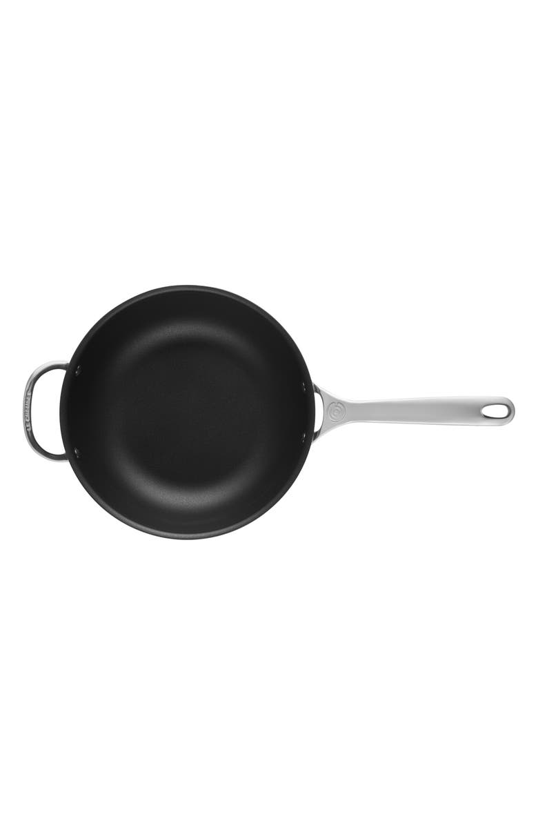 Le Creuset Essential Nonstick Ceramic 11-Inch Deep Fry Pan, Alternate, color, Black