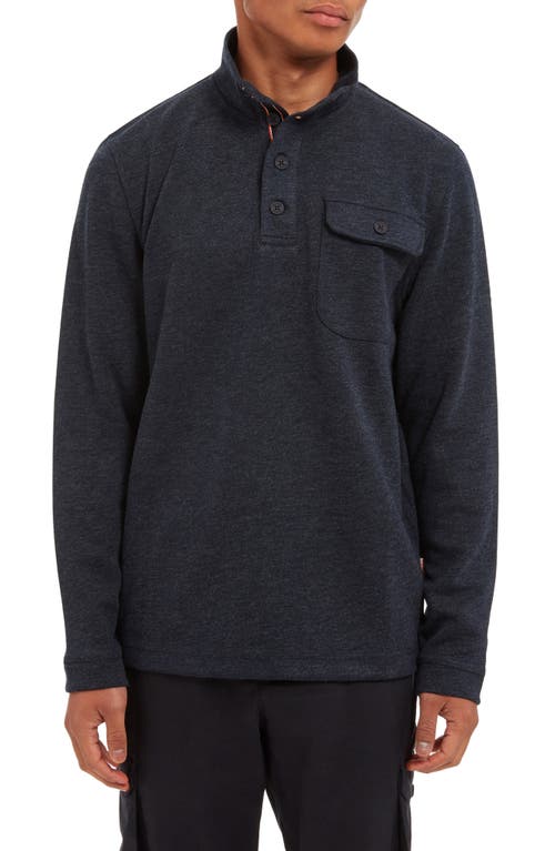 Sealskinz Fakenham Water Repellent Fleece Top in Navy 