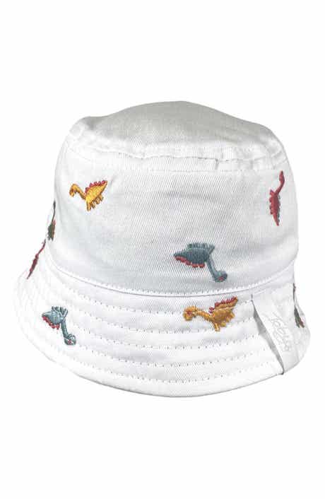 Toby Dinosaur Embroidered Bucket Hat