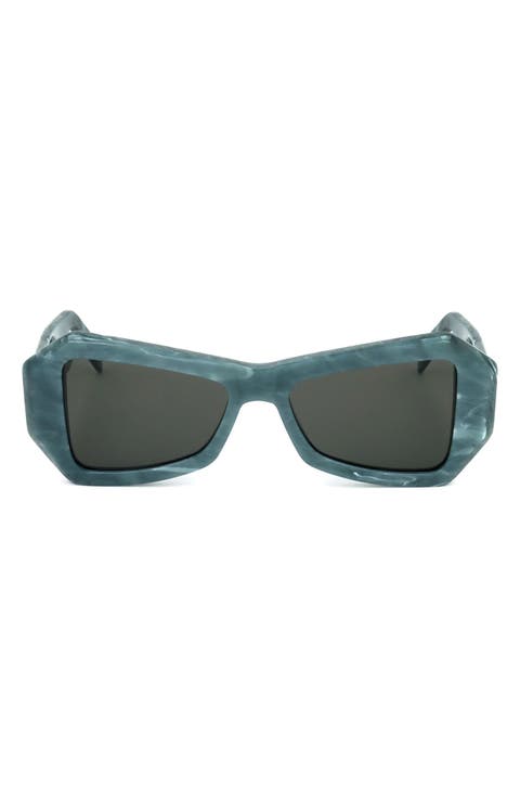53mm Square Sunglasses