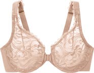 Glamorise WonderWire® Front Close Stretch Lace Underwire Bra