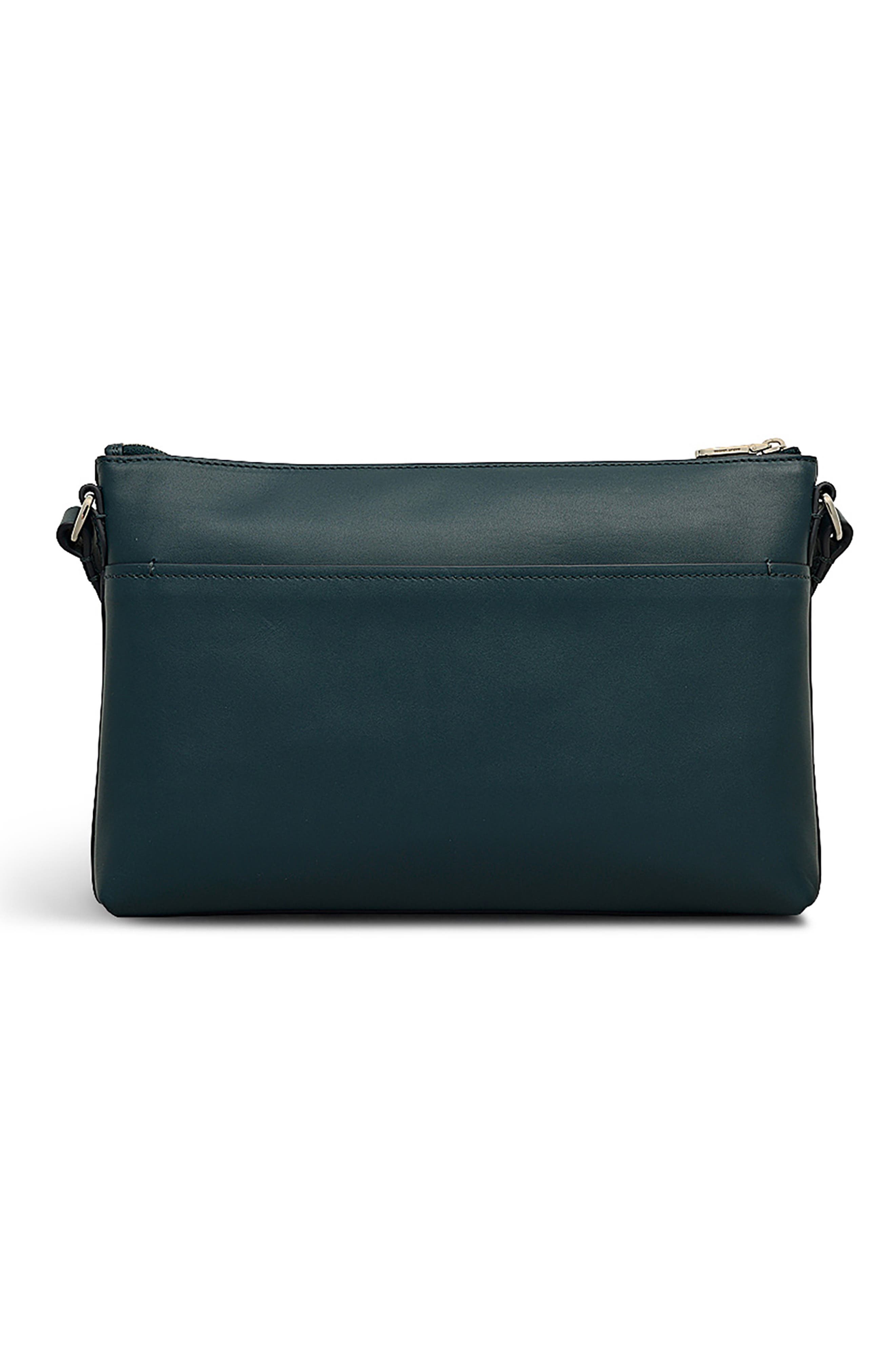 Radley Pockets Medium Top Zip Crossbody Bag, Alternate, color, Teal