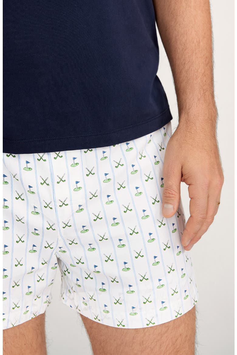 Assorted 3-Pack Cotton Twill Boxers, Alternate, color, BLUE