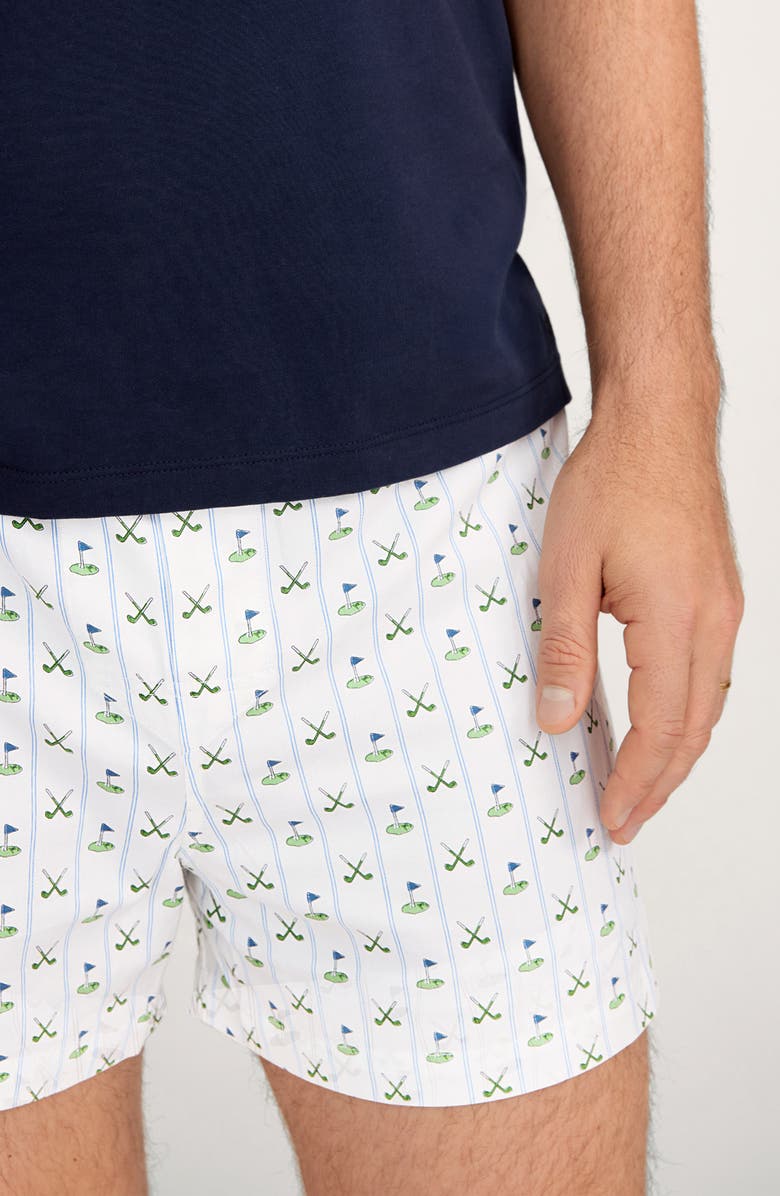 Petite Plume Assorted 3-Pack Cotton Twill Boxers, Alternate, color,
