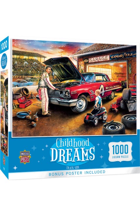 Track Side 1000 Piece Jigsaw Puzzle