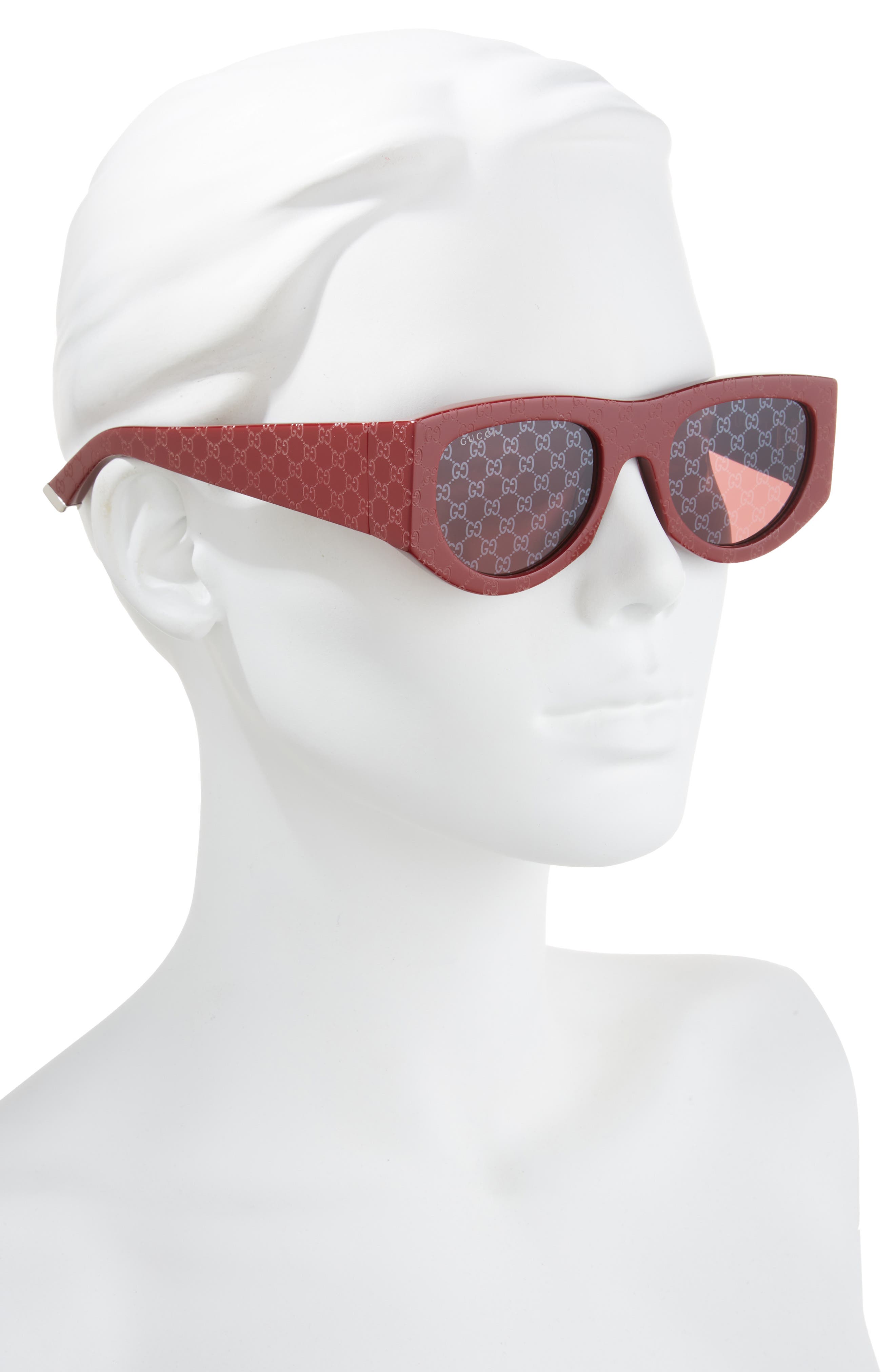 Gucci 53mm Rectangular Logo Sunglasses (Women) | Nordstromrack