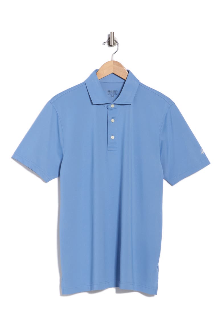 Knit Piqué Polo, Alternate, color, ASHLEIGH BLUE
