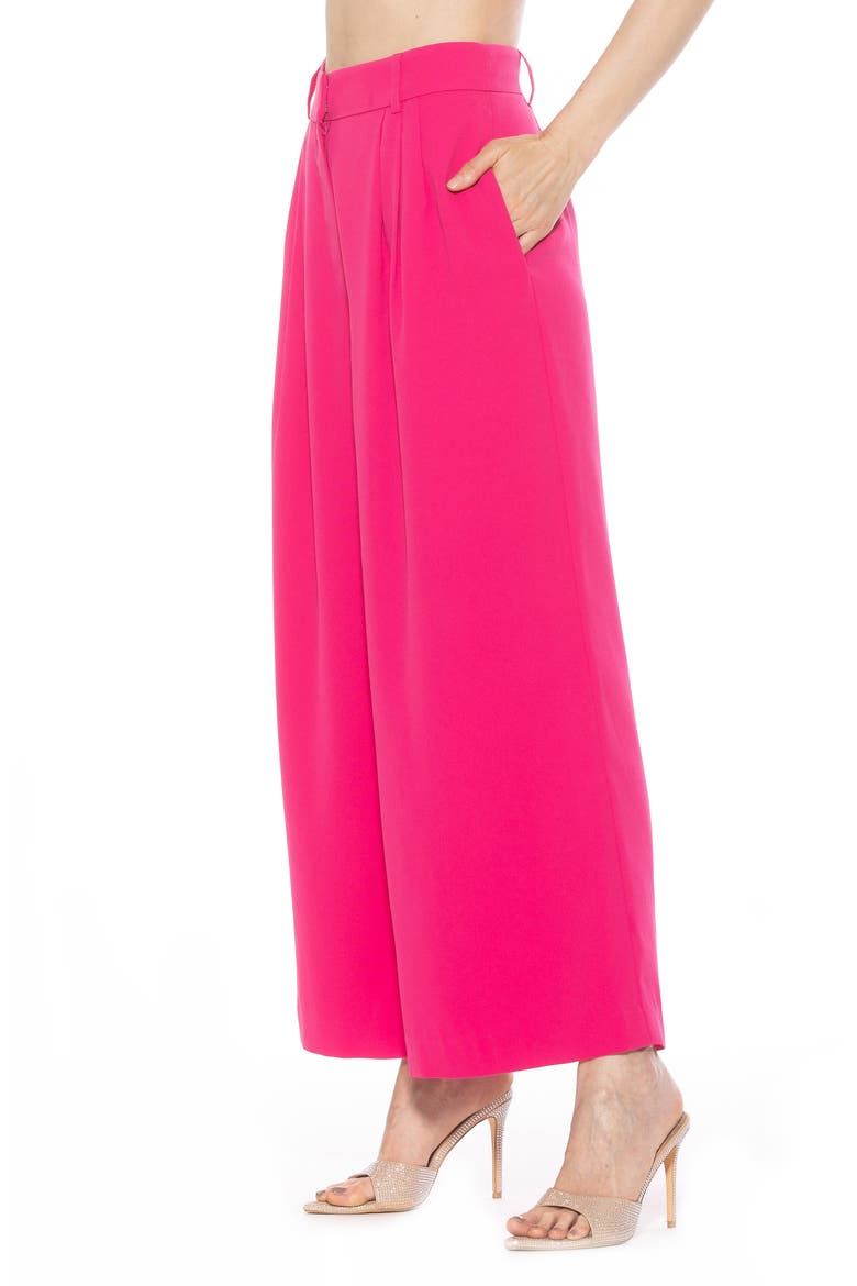 Wide Leg Pants, Alternate, color, PINK