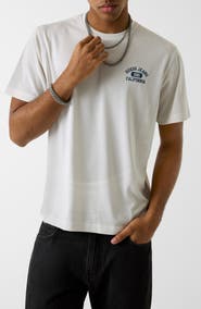 GUESS Logo Graphic Mesh T-Shirt