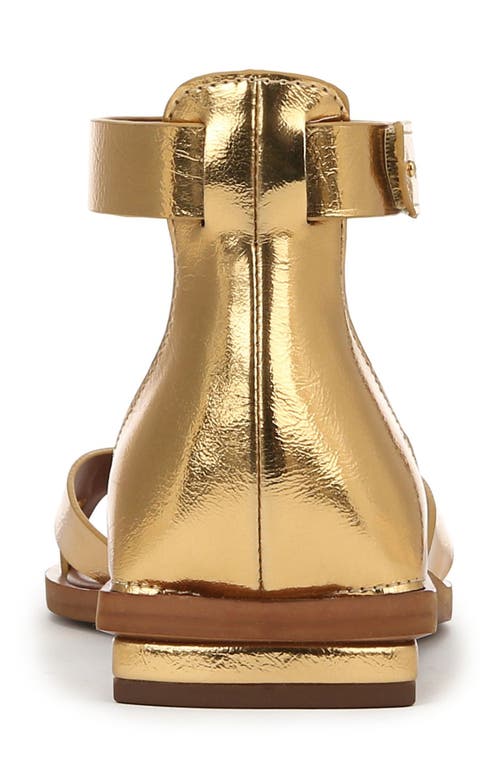 Franco Sarto Elisa Ankle Strap Sandal In Gold