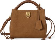 Mulberry Small Iris Suede Leather Crossbody Bag