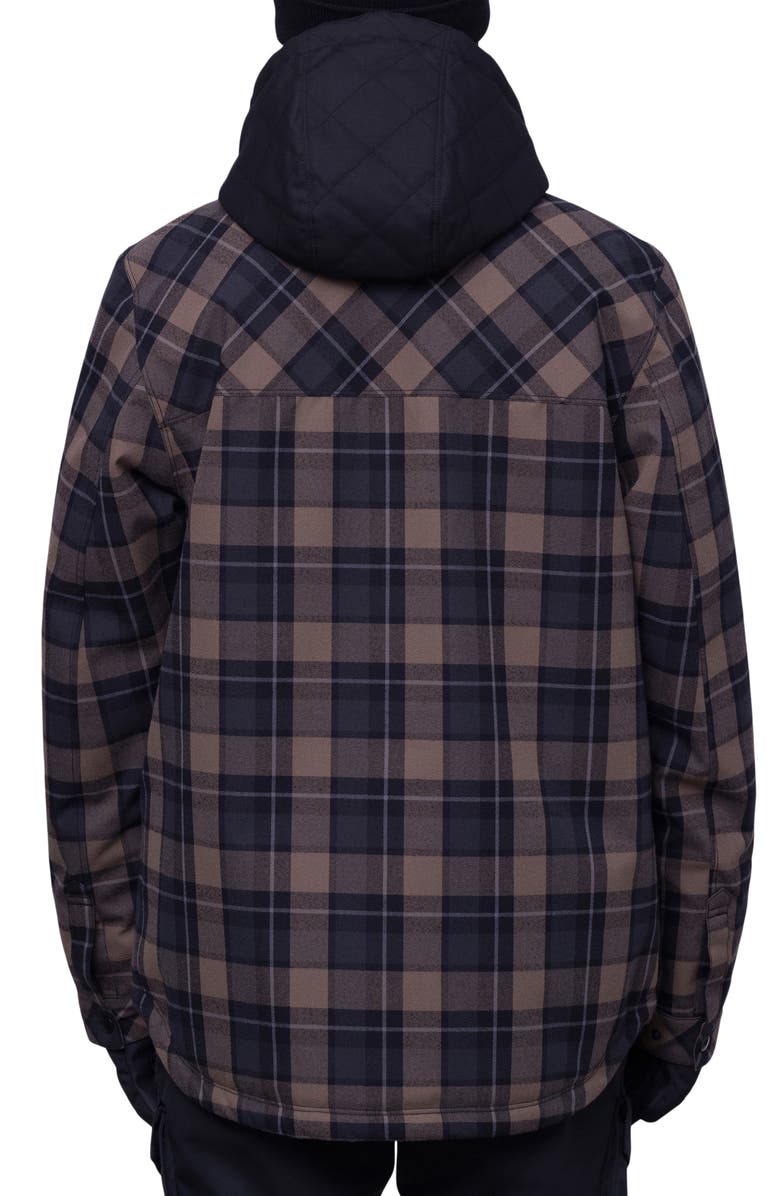 686 Woodland Plaid Insulated Jacket, Alternate, color, 