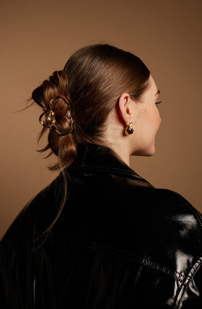 LELET NY Tera 14K Gold Claw Clip, Alternate, color, Gold