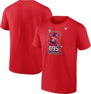 FANATICS Men's Fanatics Alexander Ovechkin Athletic Red Washington Capitals NHL All-Time Leading Goal Scorer Locker Room T-Shirt