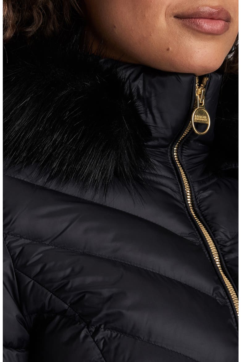 Highpoint Quilted Hooded Puffer Jacket, Alternate, color, BLACK/ BLACK