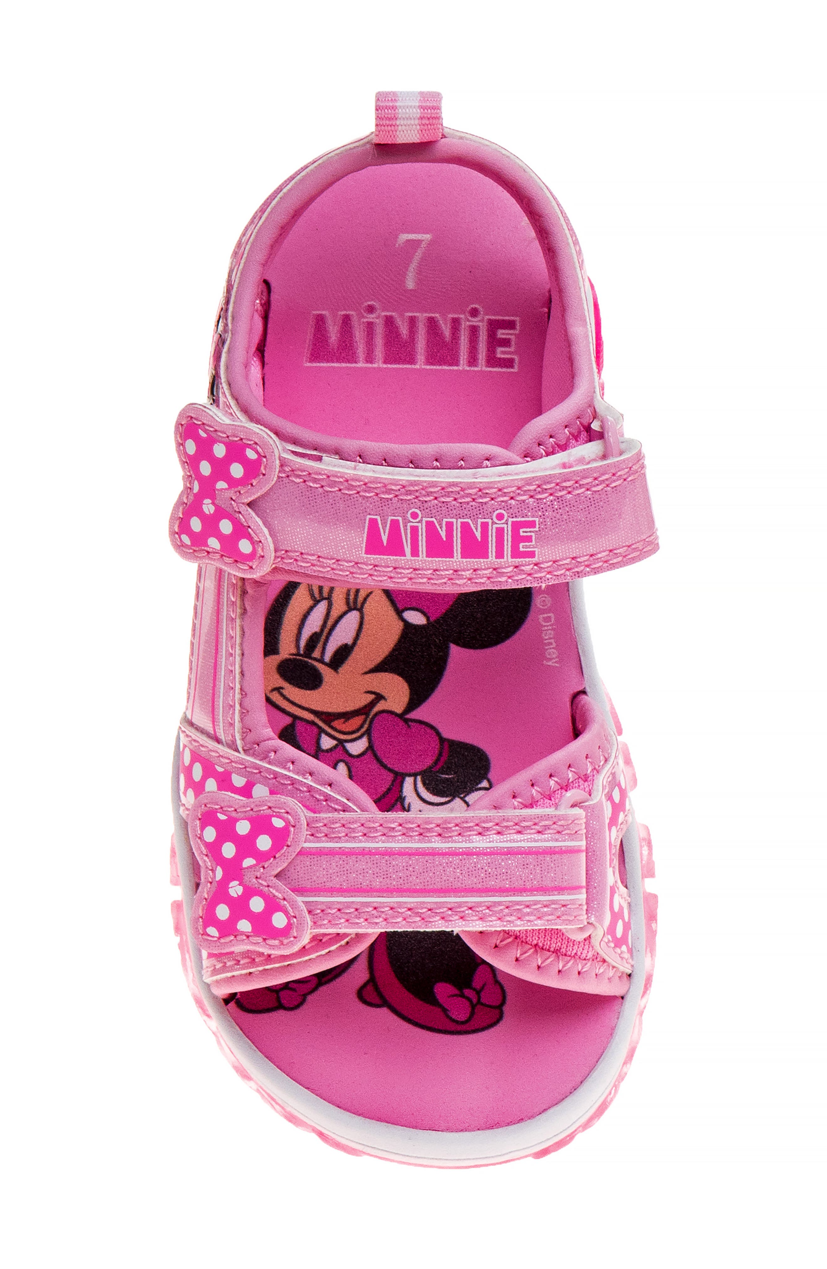 JOSMO Kids' Disney<sup>®</sup> Minne Mouse Sandal, Alternate, color, 
