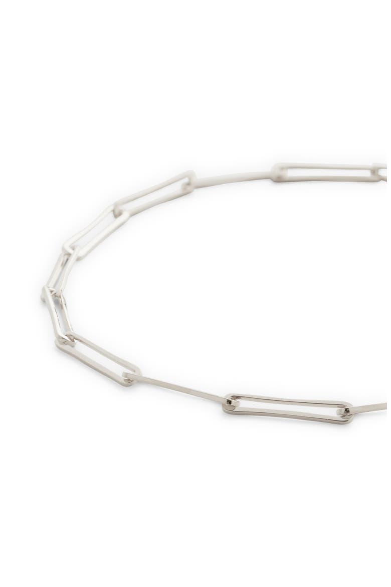 Alta Long Link Necklace, Alternate, color, STERLING SILVER