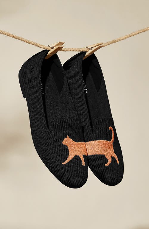 Vivaia Round-toe Embroidered Loafers