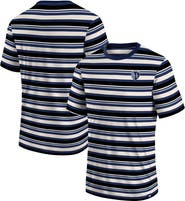 FANATICS Men's Fanatics Branded Navy Sporting Kansas City Shot Clock Stripe T-Shirt