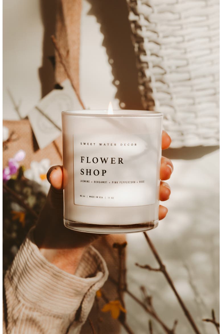 11-Ounce Jar Candle, Alternate, color, FLOWER SHOP