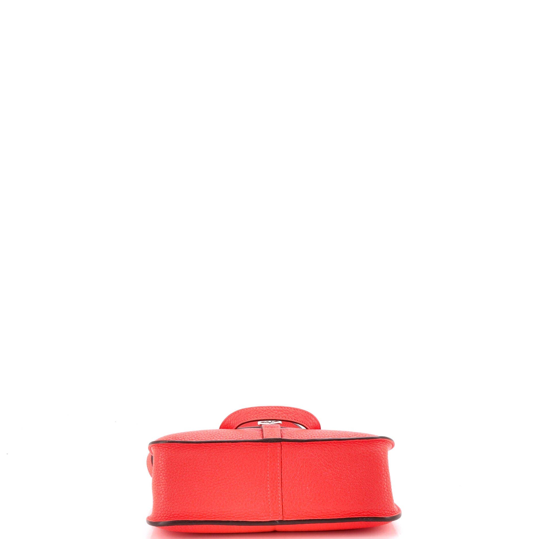 Pre-Owned Hermes Halzan Bag Clemence 25, Alternate, color, Rose Texas