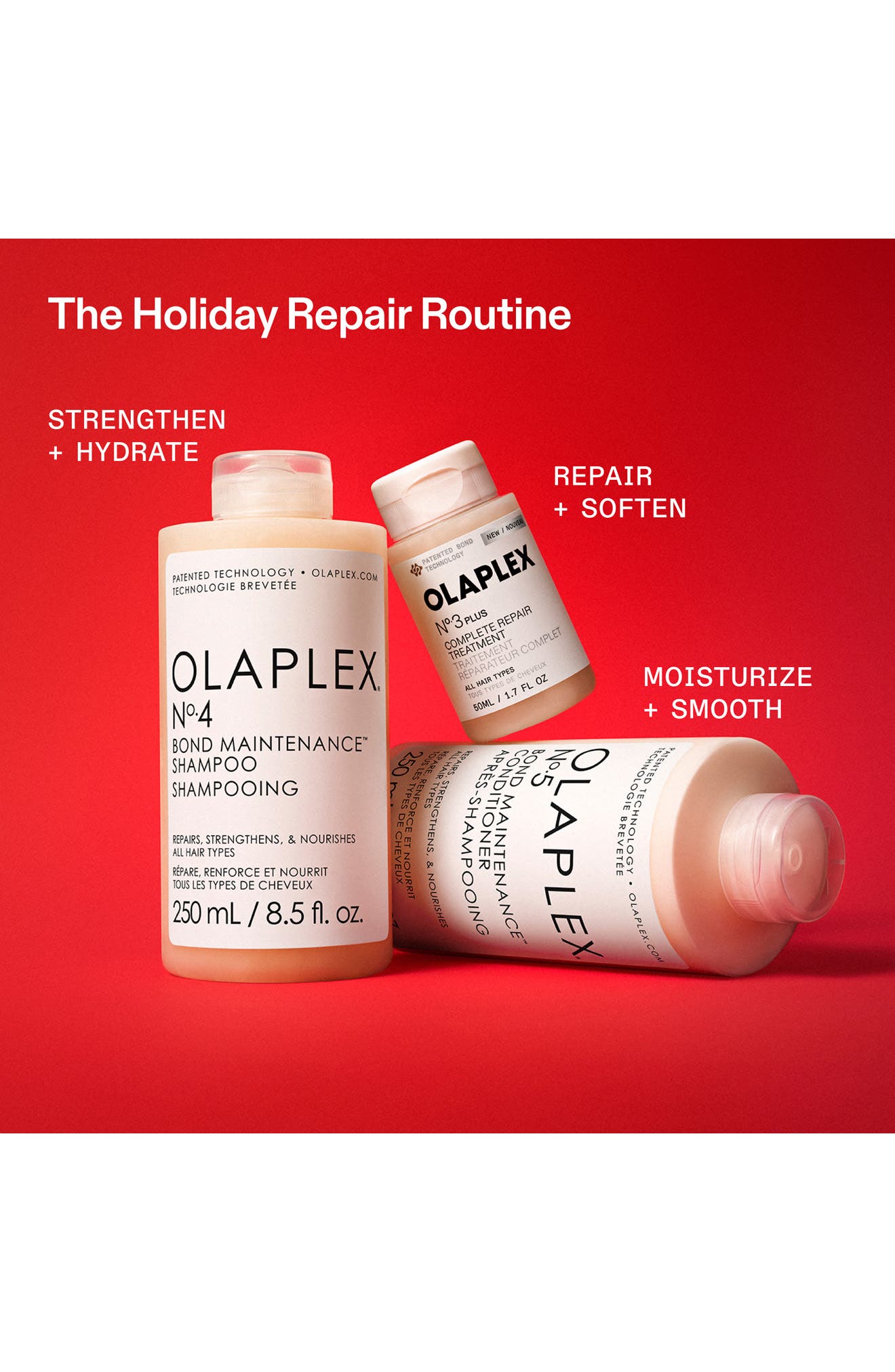 Olaplex Total Hair Repair Set $85 Value (Women) | Nordstrom