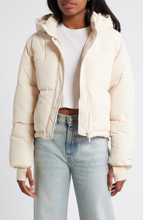 Hooded Short Puffer Jacket