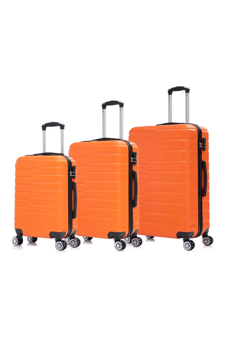 Roxen 3-Piece Hardside Luggage Set, Main, color, BURNT ORANGE