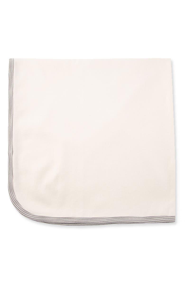 Little Me Safari Receiving Blanket, Alternate, color, Ivory