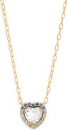 Kurt Geiger London Pavé Crystal Heart Pendant Necklace