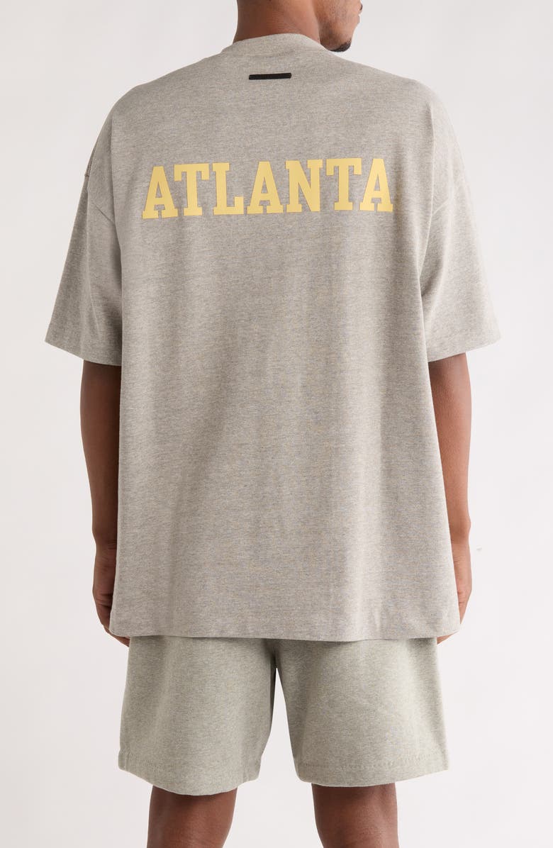 Fear of God Essentials Hawks '90s Cotton Graphic T-Shirt, Alternate, color, Dark Heather Oatmeal