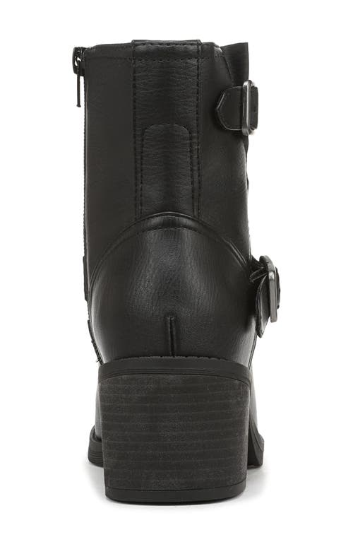 Blowfish Malibu Maeve Moto Block Heel Boot In Black